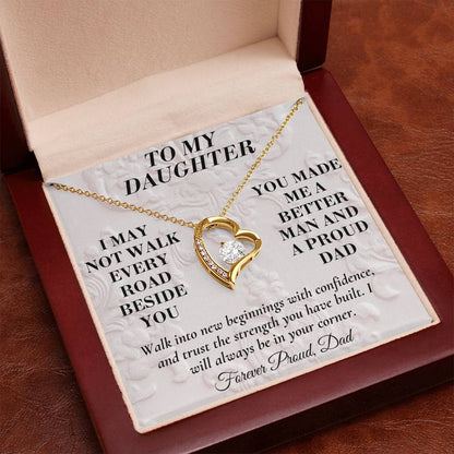 C199 - The Greatest Gift Life Gave Me Was The Chance To Love You As Your Dad - Forever Love Necklace