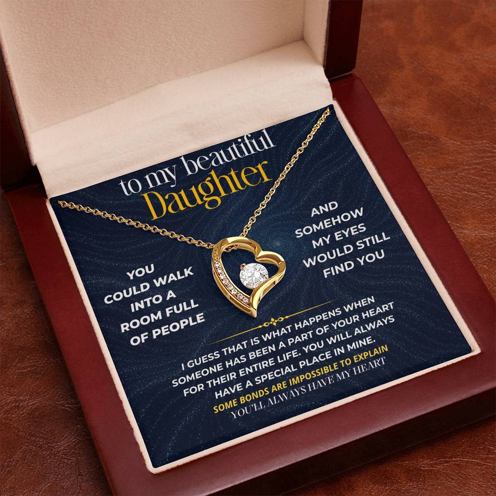 S277 - I’ll Always Have A Soft Spot For You – Forever Love Necklace From Dad