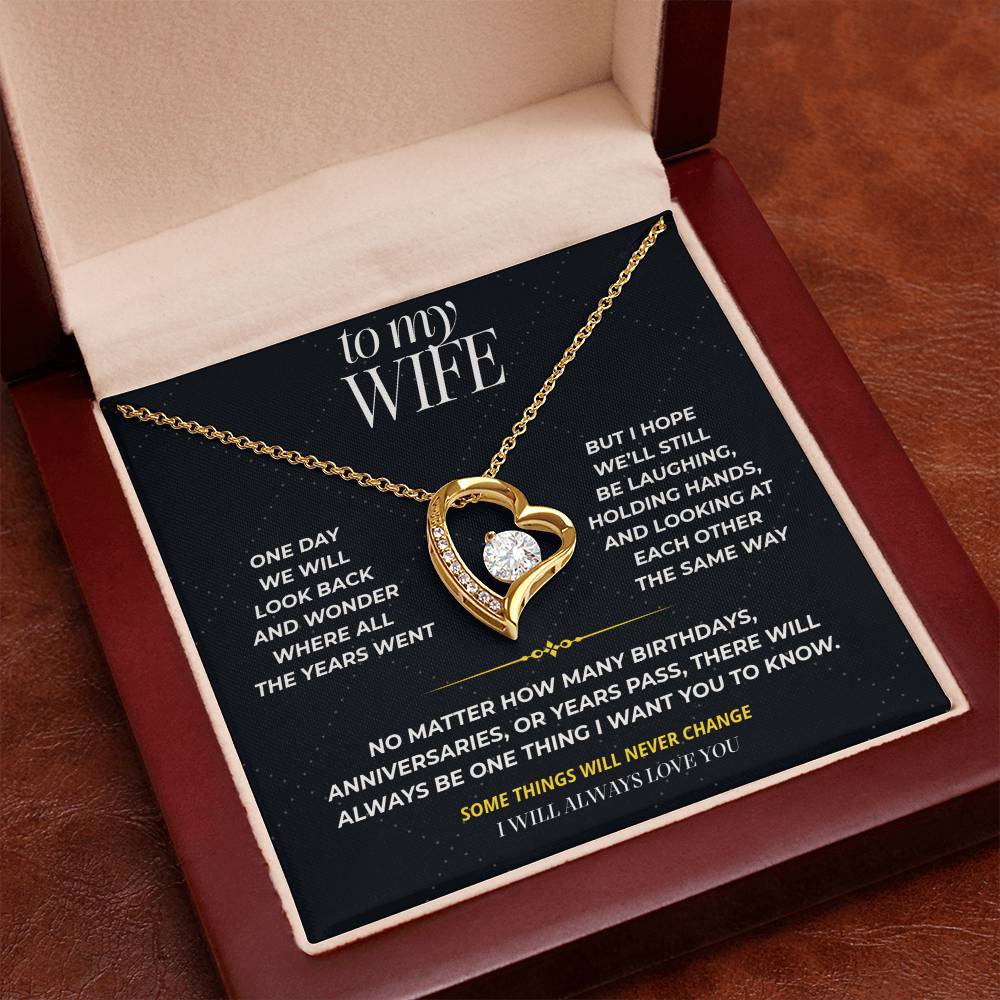 S99 - No Matter How Many Years – Forever Love Necklace From Husband