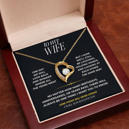 S99 - No Matter How Many Years – Forever Love Necklace From Husband