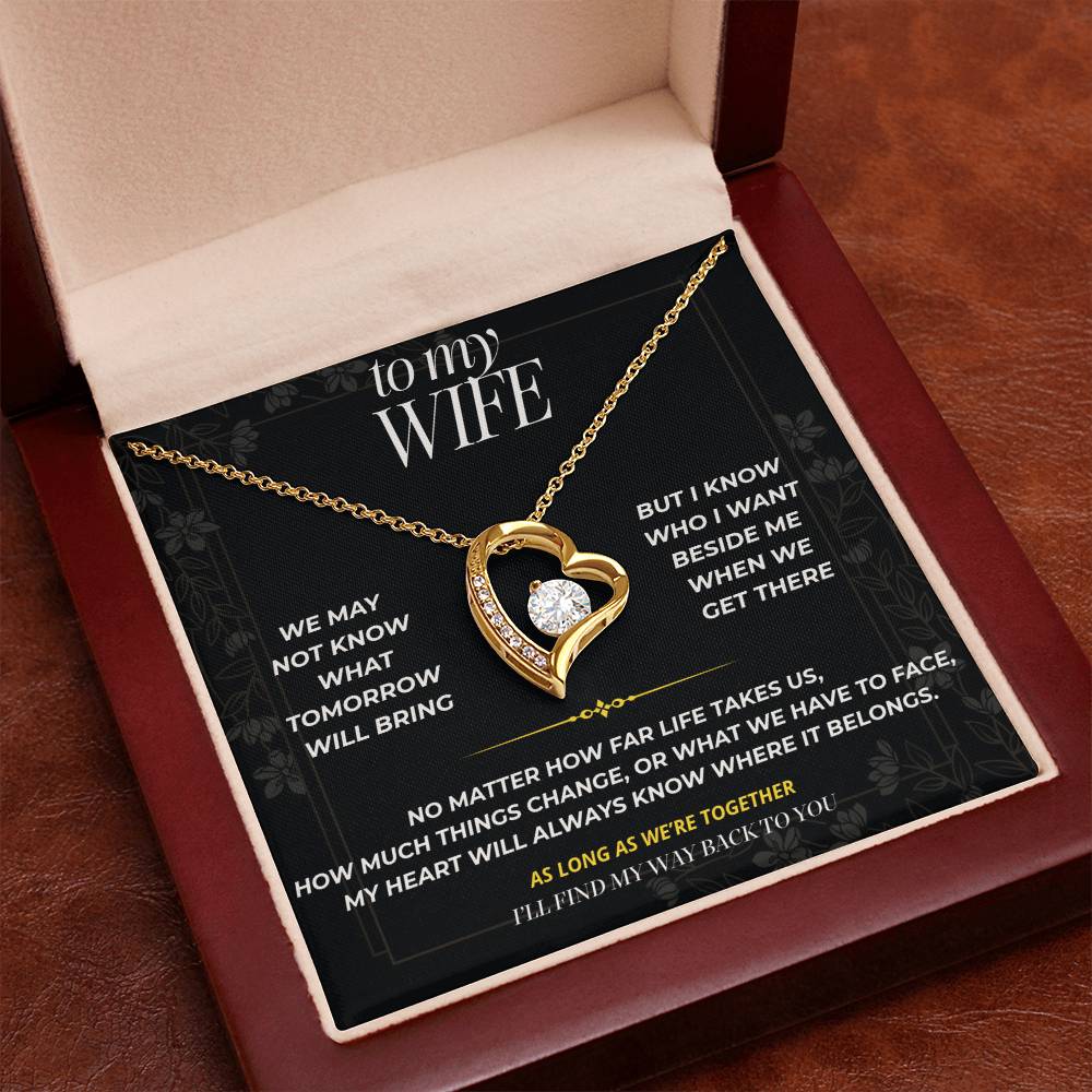 S92 - Wherever Life Takes Us – Forever Love Necklace From Husband