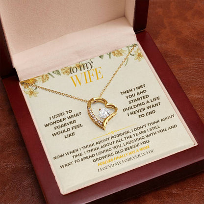S122 - I Found My Forever In You – Forever Love Necklace From Husband