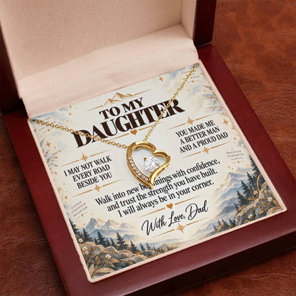 C249 - The Greatest Gift Life Gave Me Was The Chance To Love You As Your Dad - Forever Love Necklace