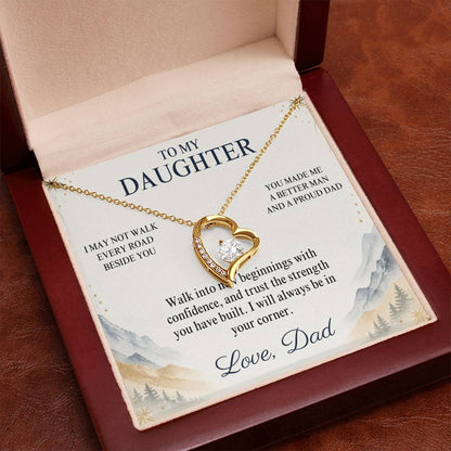 C99 - The Greatest Gift Life Gave Me Was The Chance To Love You As Your Dad - Forever Love Necklace