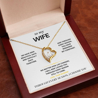 S18 - Through Every Season – Forever Love Necklace From Husband