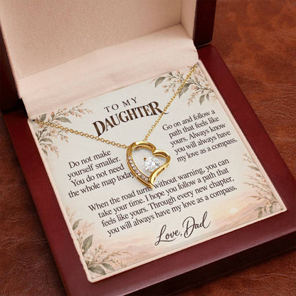 C577 - The Long Road Ahead And A Promise To Carry Into New Chapters - Forever Love Necklace