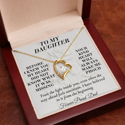 C175 - You Are A Dream I Never Knew My Heart Was Waiting To Love So Deeply - Forever Love Necklace