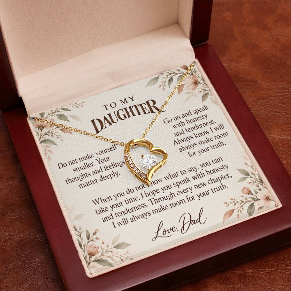 C572 - The Kitchen Table Talks And A Promise To Carry Into New Chapters - Forever Love Necklace