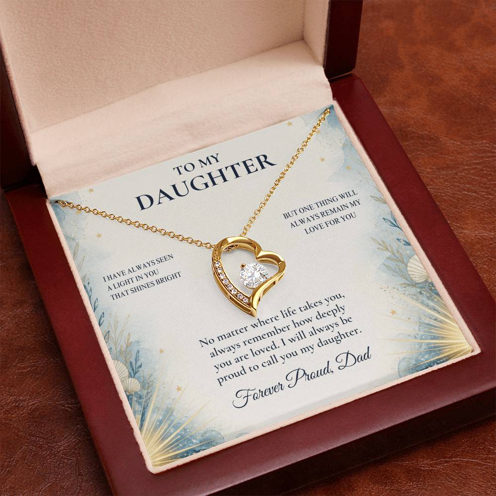 C71 - I Hope You Always See The Light In Yourself That I Have Seen Since The Beginning - Forever Love Necklace