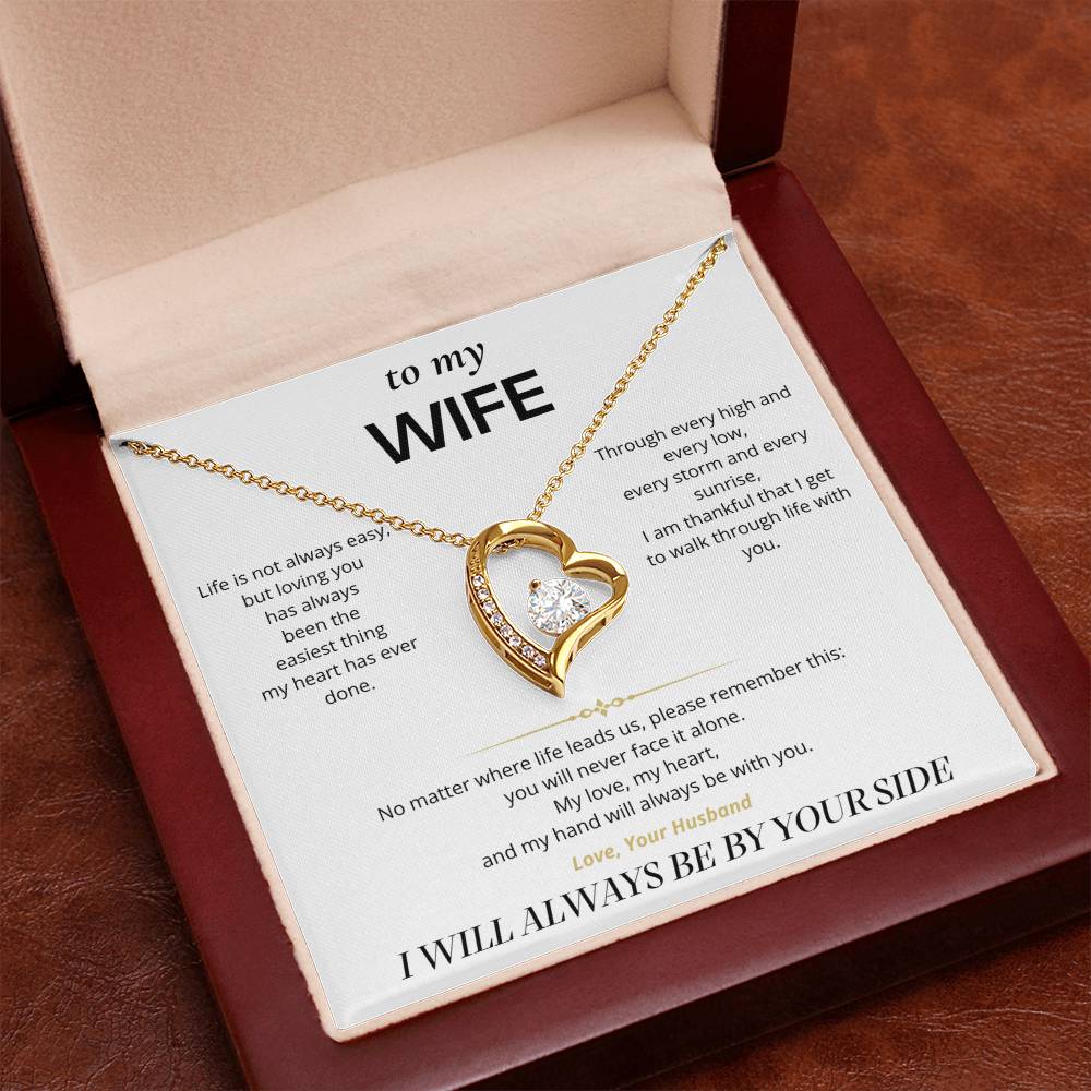 S5 - Through Every High And Low – Forever Love Necklace From Husband