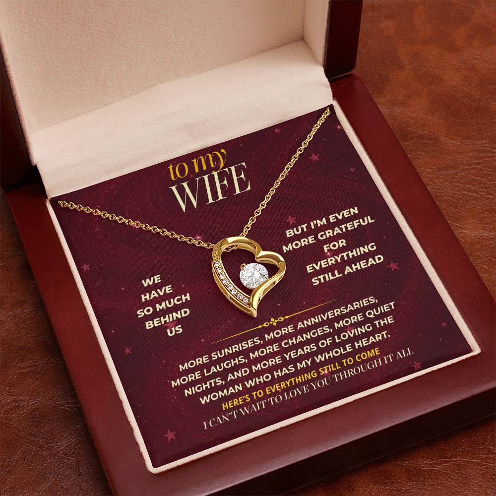 S180 - For All The Love We Still Have Ahead – Forever Love Necklace From Husband