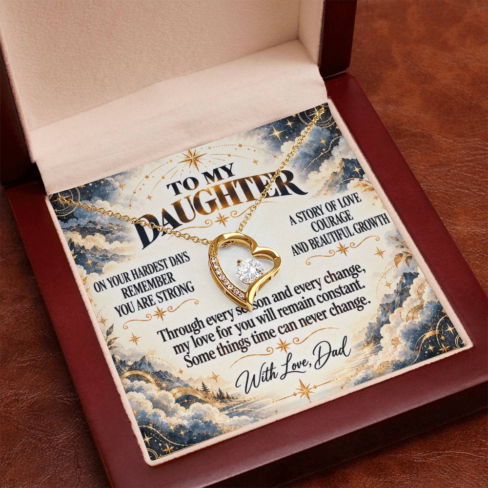 C312 - You Are The Beautiful Chapter Of My Life I Will Always Read With Pride - Forever Love Necklace