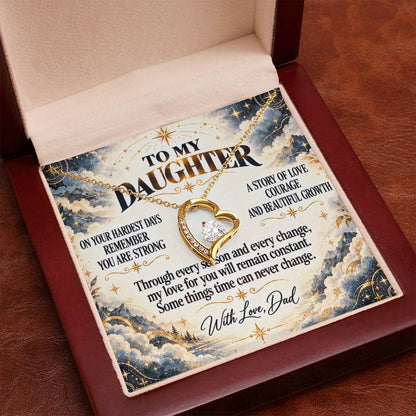 C312 - You Are The Beautiful Chapter Of My Life I Will Always Read With Pride - Forever Love Necklace