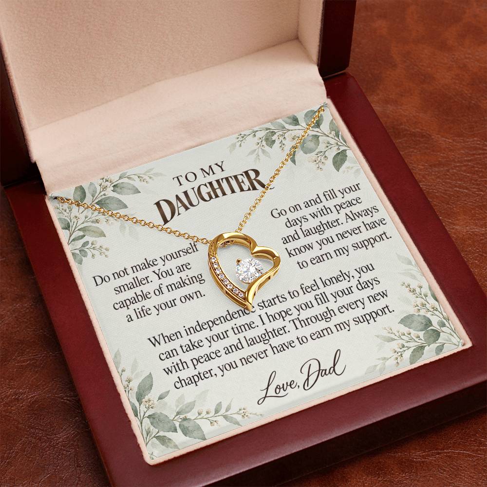 C547 - The First Apartment Key And A Promise To Carry Into New Chapters - Forever Love Necklace