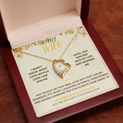 S126 - You Are The Love I Was Looking For – Forever Love Necklace From Husband
