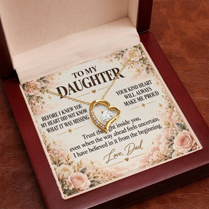 C275 - You Are A Dream I Never Knew My Heart Was Waiting To Love So Deeply - Forever Love Necklace