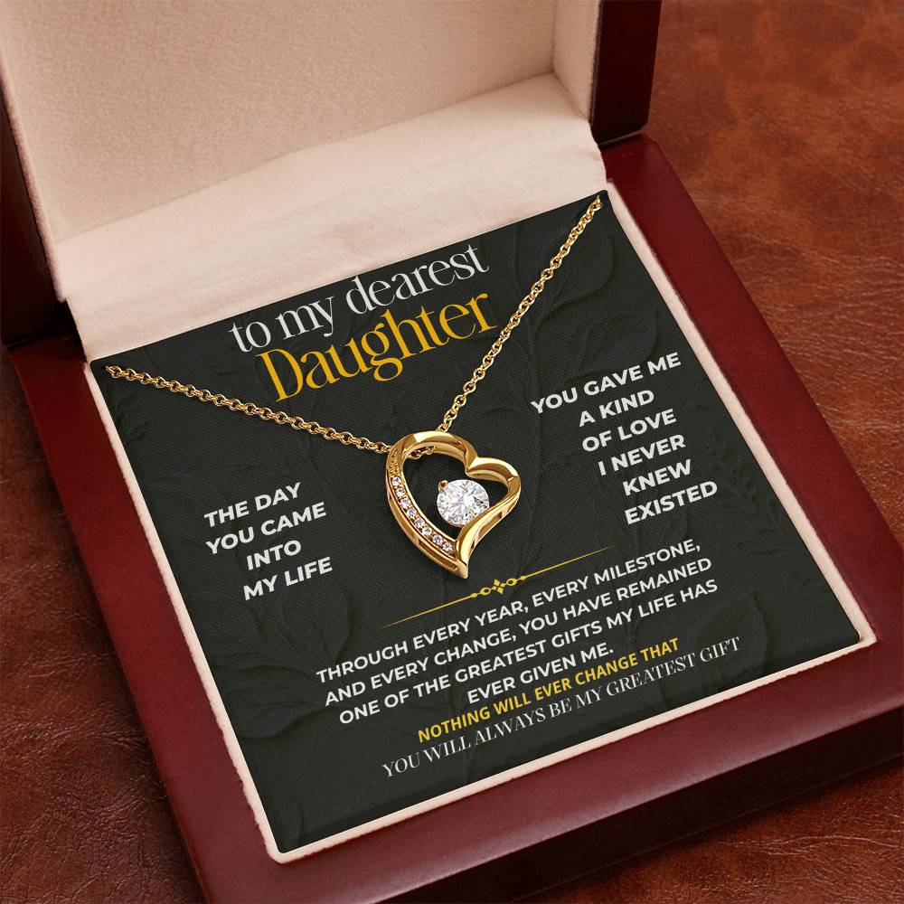 S205 - You’ll Always Be My Greatest Gift – Forever Love Necklace From Dad