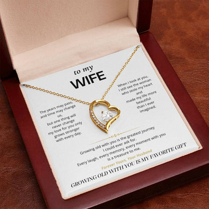 S3 - Growing Old With You – Forever Love Necklace From Husband