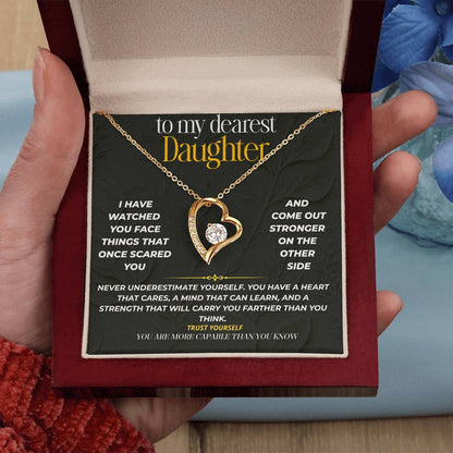 S227 - You Are More Capable Than You Know – Forever Love Necklace From Dad
