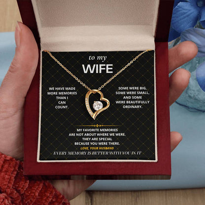 S51 - My Favorite Memory – Forever Love Necklace From Husband