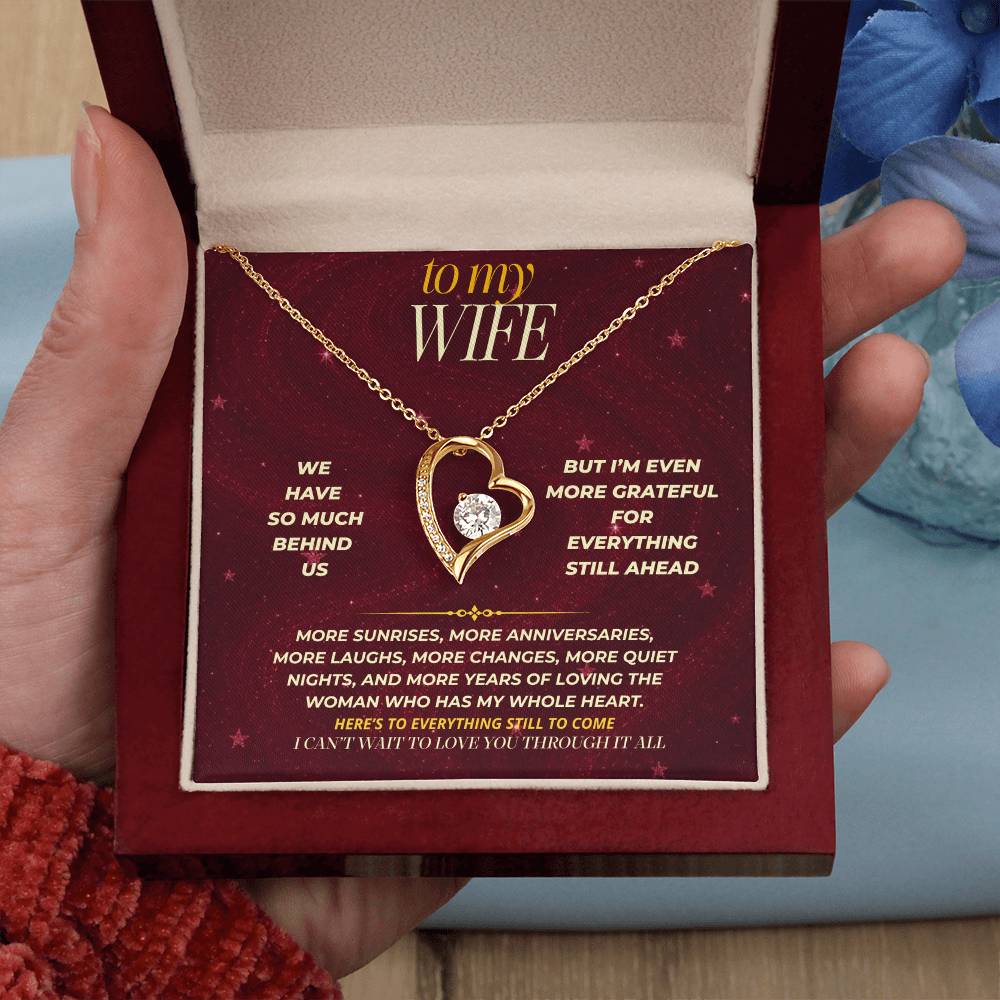 S180 - For All The Love We Still Have Ahead – Forever Love Necklace From Husband
