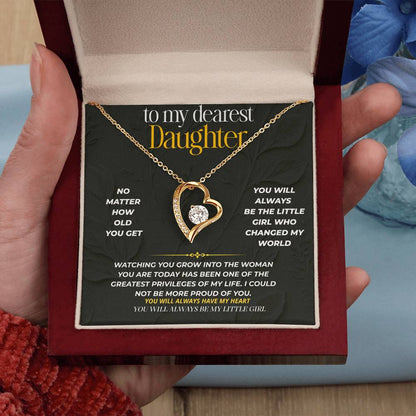 S201 - No Matter How Old You Get – Forever Love Necklace From Dad