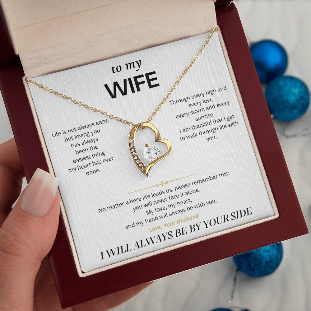 S5 - Through Every High And Low – Forever Love Necklace From Husband