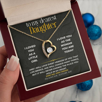 S240 - I’ll Love You At Every Age – Forever Love Necklace From Dad