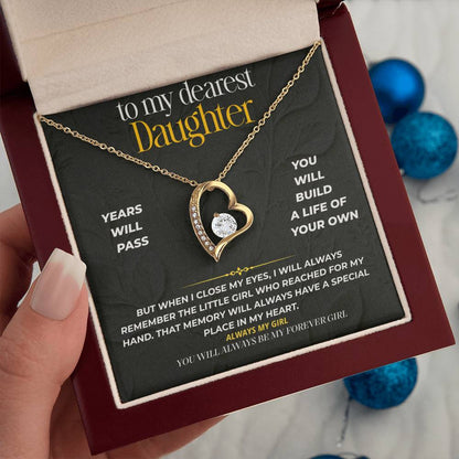 S223 - You Are My Forever Girl – Forever Love Necklace From Dad