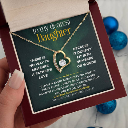 S243 - You Are Loved Beyond Measure – Forever Love Necklace From Dad