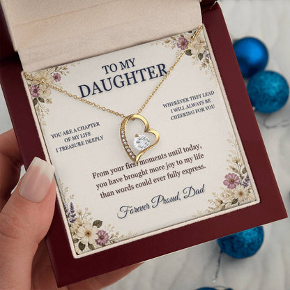 C87 - You Do Not Have To Be Perfect To Make Me Proud You Only Have To Be Yourself - Forever Love Necklace
