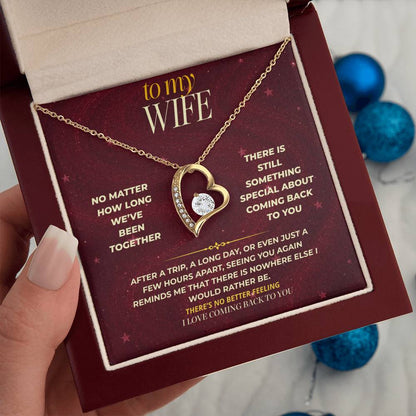 S175 - I Love Coming Back To You – Forever Love Necklace From Husband