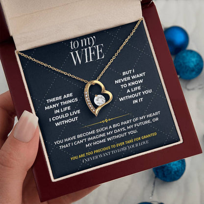 S103 - You’re The Love I Never Want To Lose – Forever Love Necklace From Husband