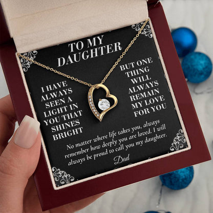 C196 - When Life Asks You To Be Strong Remember You Have Always Been Stronger Than You Know - Forever Love Necklace