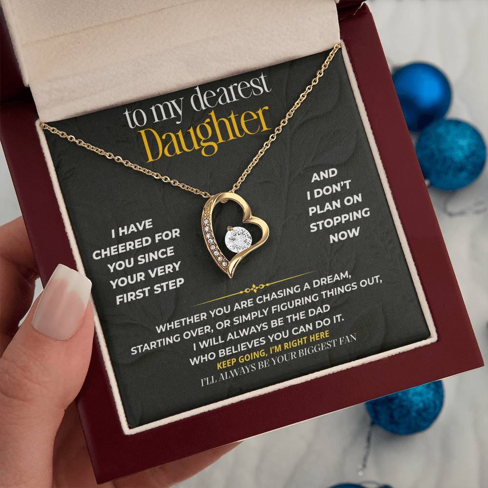 S226 - I’ll Always Be Your Biggest Fan – Forever Love Necklace From Dad