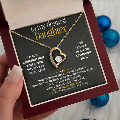 S226 - I’ll Always Be Your Biggest Fan – Forever Love Necklace From Dad