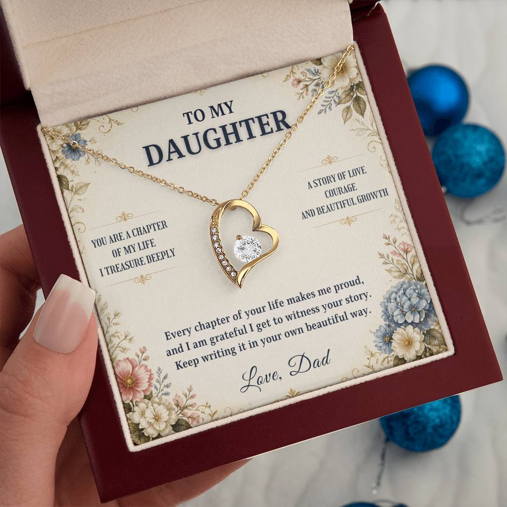 C12 - You Are The Beautiful Chapter Of My Life I Will Always Read With Pride - Forever Love Necklace