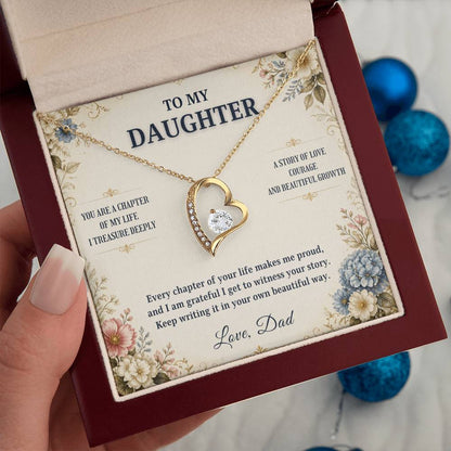 C12 - You Are The Beautiful Chapter Of My Life I Will Always Read With Pride - Forever Love Necklace