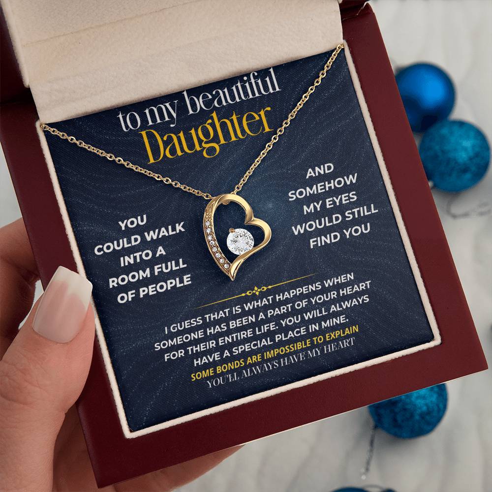 S277 - I’ll Always Have A Soft Spot For You – Forever Love Necklace From Dad