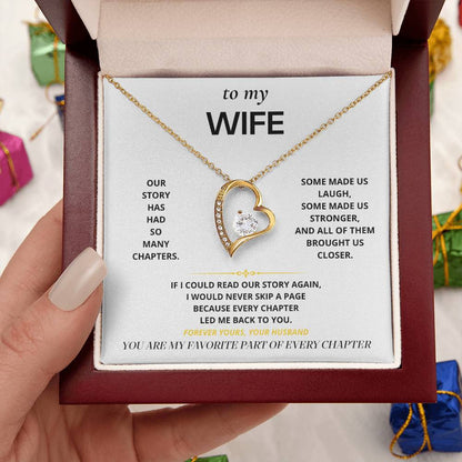 S23 - Every Chapter With You – Forever Love Necklace From Husband