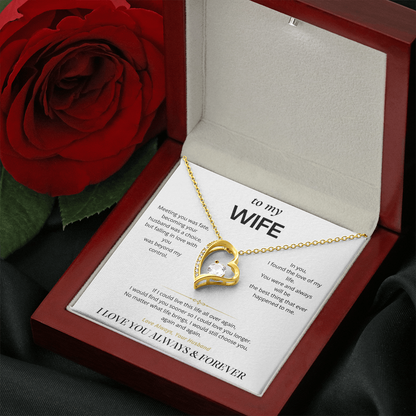 S1 - I'd Choose You Again – Forever Love Necklace From Husband