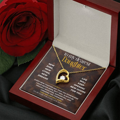 S255 - I’ll Be Here For Every New Beginning – Forever Love Necklace From Dad