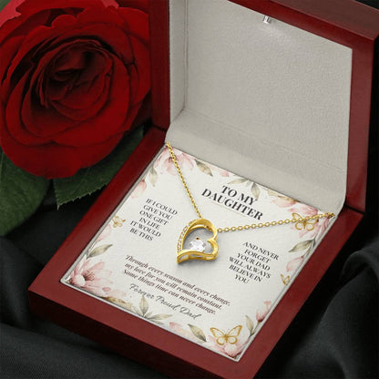 C103 - If I Could Give You One Gift It Would Be To See Yourself Through My Eyes - Forever Love Necklace