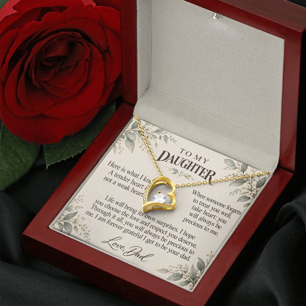 C620 - After The Heartbreak And The Words I Hope You Always Remember - Forever Love Necklace