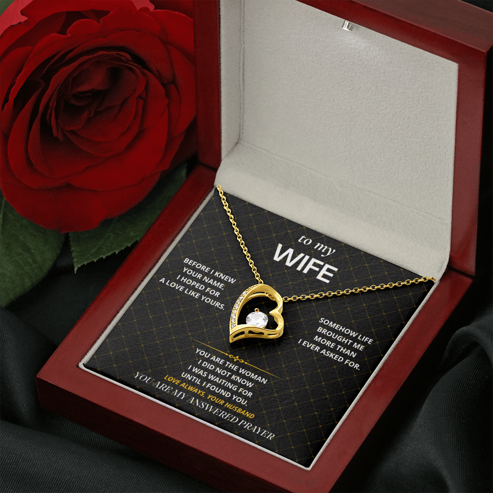 S31 - My Answered Prayer – Forever Love Necklace From Husband