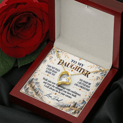 C299 - The Greatest Gift Life Gave Me Was The Chance To Love You As Your Dad - Forever Love Necklace