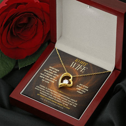 S144 - You’re Still The First Person I Look For – Forever Love Necklace From Husband