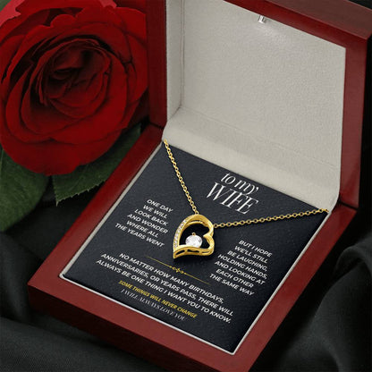 S99 - No Matter How Many Years – Forever Love Necklace From Husband