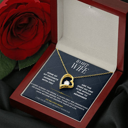 S109 - You Make The Little Things Matter – Forever Love Necklace From Husband