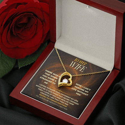 S149 - I’ll Always Be Grateful I Met You – Forever Love Necklace From Husband